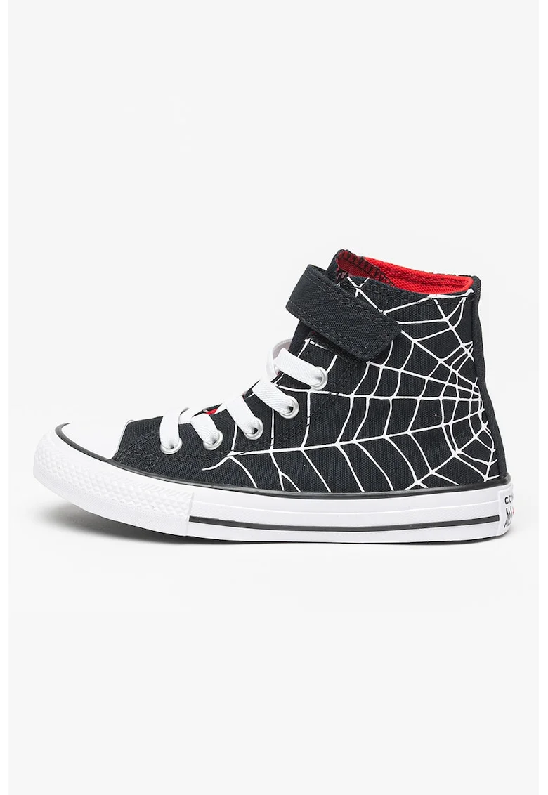 Tenisi cu model Chuck Taylor All Star, Rosu/Alb/Negru