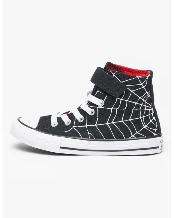 Tenisi cu model Chuck Taylor All Star, Rosu/Alb/Negru