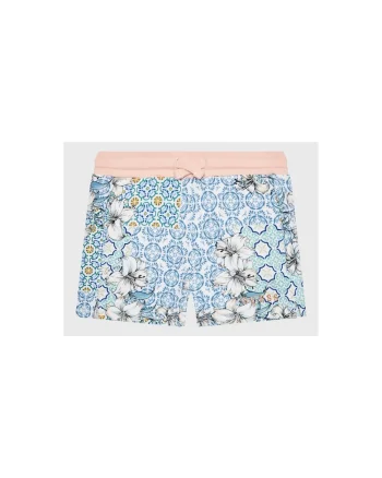 Pantaloni scurti copii,  Bumbac, Multicoloraqswdefghjk, Multicolor