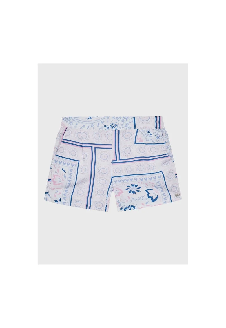 Pantaloni scurti copii,  Viscoza, Albastru, Albastru