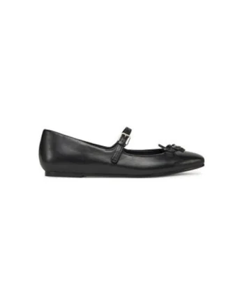 Balerini dama  304882630, Piele naturala, Negru