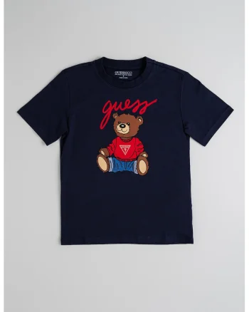 Tricou cu imprimeu grafic, Rosu/Maro/Bleumarin