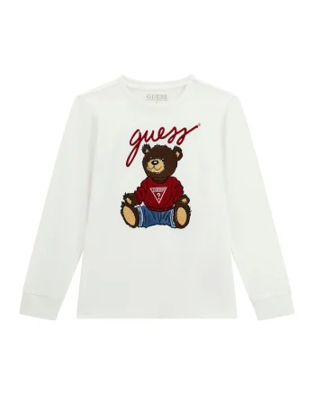 Bluza cu imprimeu logo, Rosu/Maro/Alb murdar