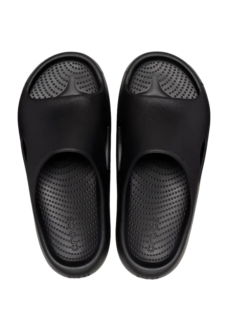 Saboti barbati,  Mellow Slide, Material talpa Croslite, Material inetrior Spuma, Negru, Negru