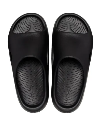 Saboti barbati,  Mellow Slide, Material talpa Croslite, Material inetrior Spuma, Negru, Negru