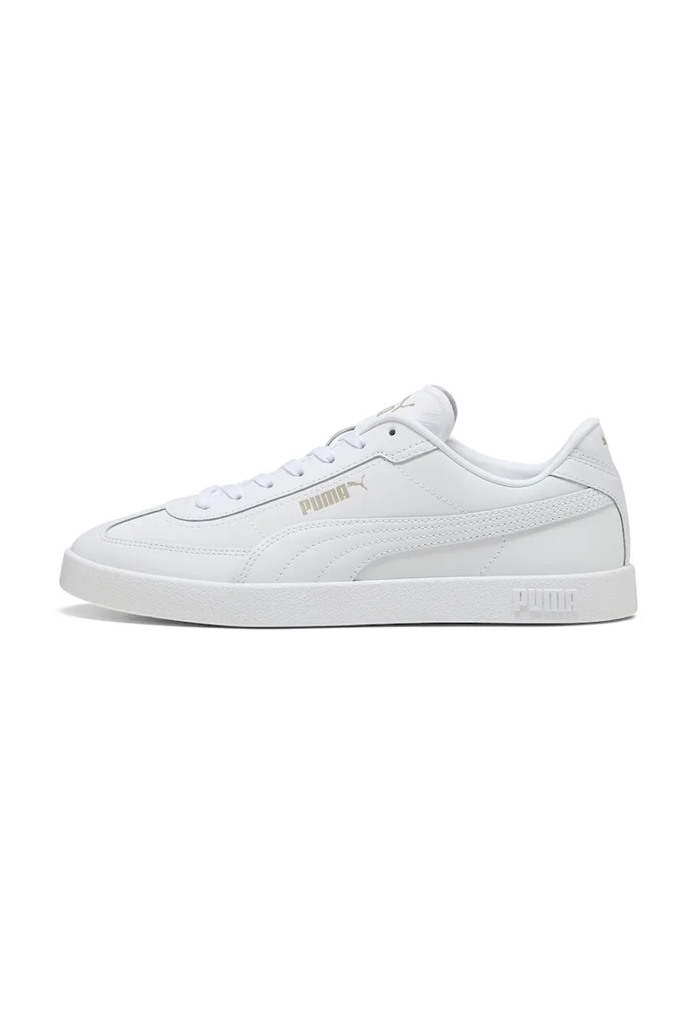 Pantofi sport Club II flatform din piele, Alb murdar
