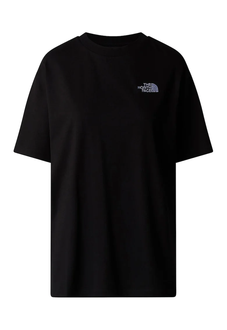 Tricou supradimensionat Essential, Negru