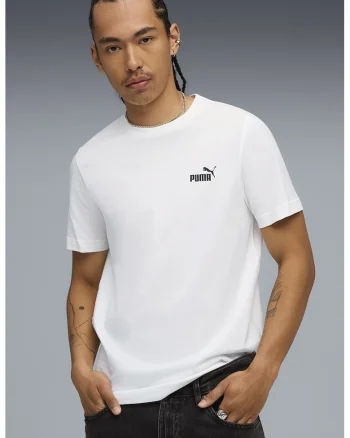 Tricou cu imprimeu logo pe spate, Alb/Rosu vermillion