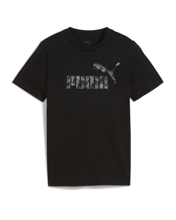 Tricou din bumbac cu imprimeu logo, Negru/Gri