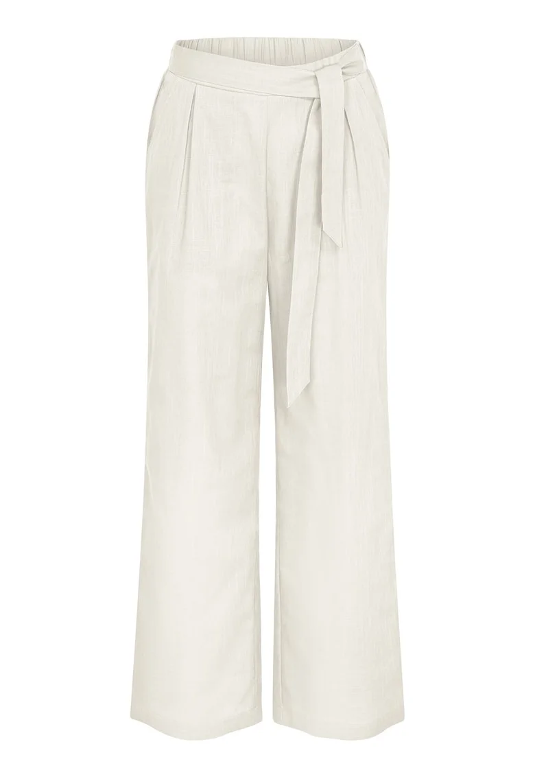Pantaloni dama  102225710, Ecru