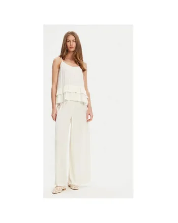 Pantaloni dama  4VW95F00C4, Ecru