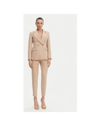 Pantaloni dama  25EB52Z/M24/43PG7, Bej