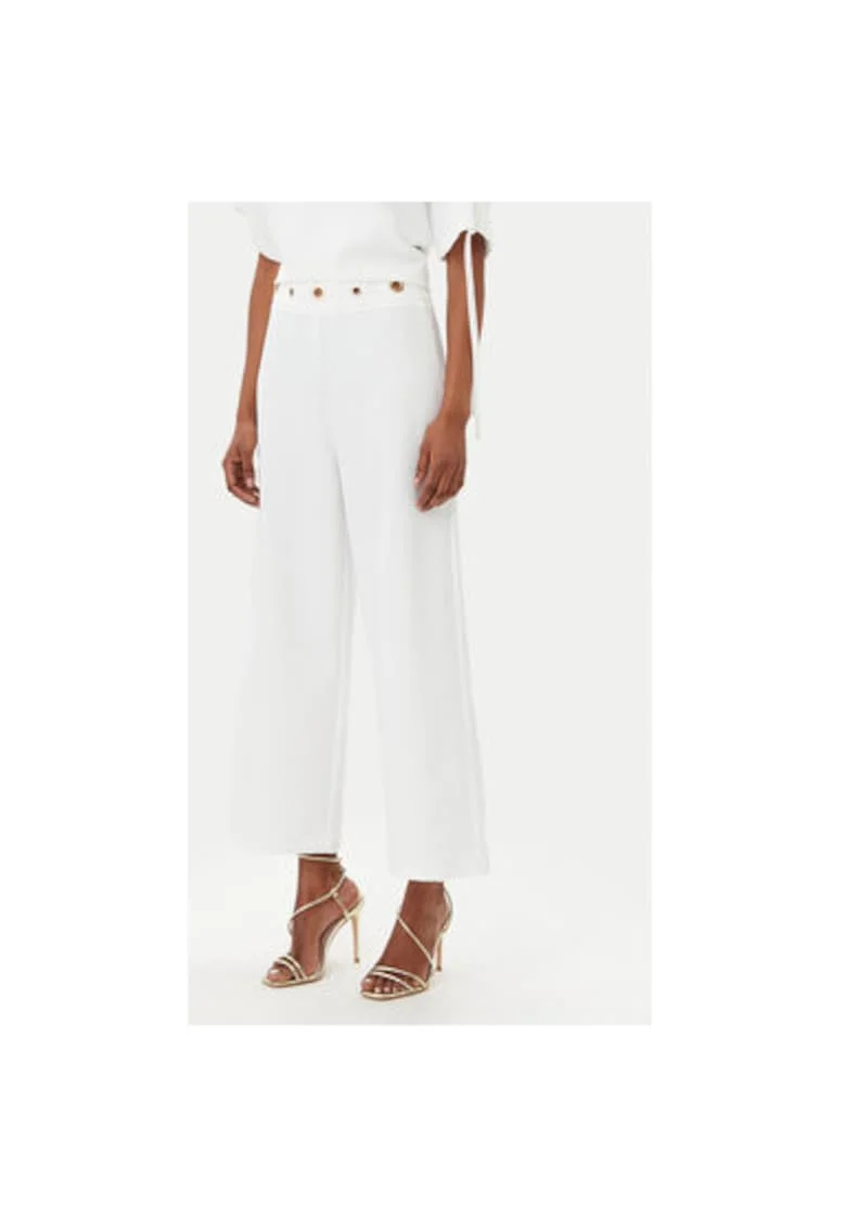 Pantaloni dama  ACPA0007465, Alb