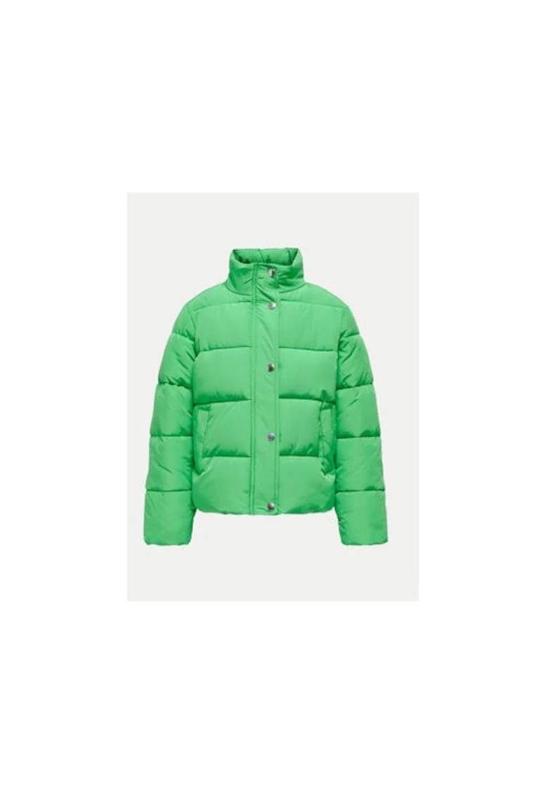 Geaca din puf 15325707 Verde Regular Fit, Poliester, Verde