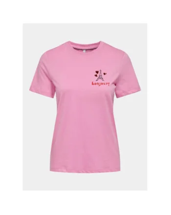 Tricou dama,  303602970, Bumbac, Violet, Violet