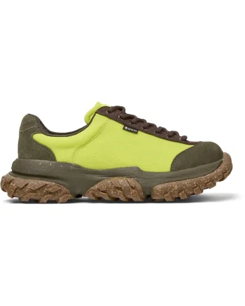 Pantofi sport cu tehnologie Gore-Tex Karst Trek, Verde/Maro