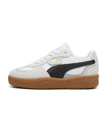 Pantofi sport Palermo LaModa de piele intoarsa cu garnituri de plasa, Alb/Negru/Gri deschis