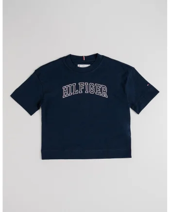 Tricou cu imprimeu logo Varsity, Albastru ultramarin