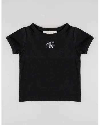 Tricou cu imprimeu logo, Negru