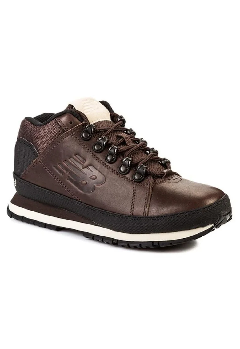 Pantofi barbati,  Casual Flats Brown, Piele ecologica, Maro