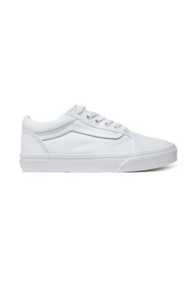 Tenisi unisex,  alb, material textil,