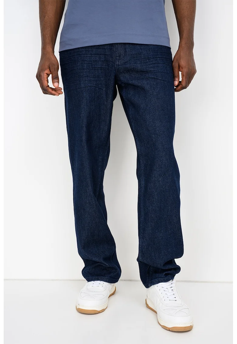 Blugi drepti Mason, Bleumarin