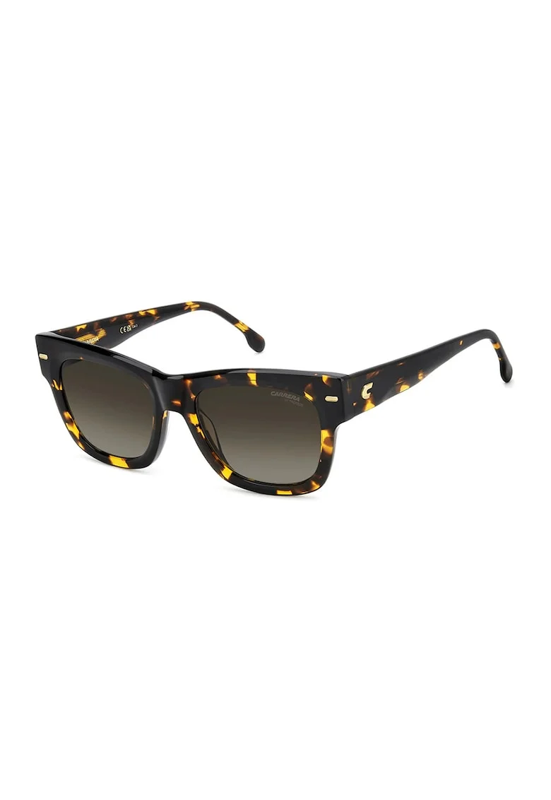 Ochelari de soare cu lentile in degrade, Negru/Galben miere
