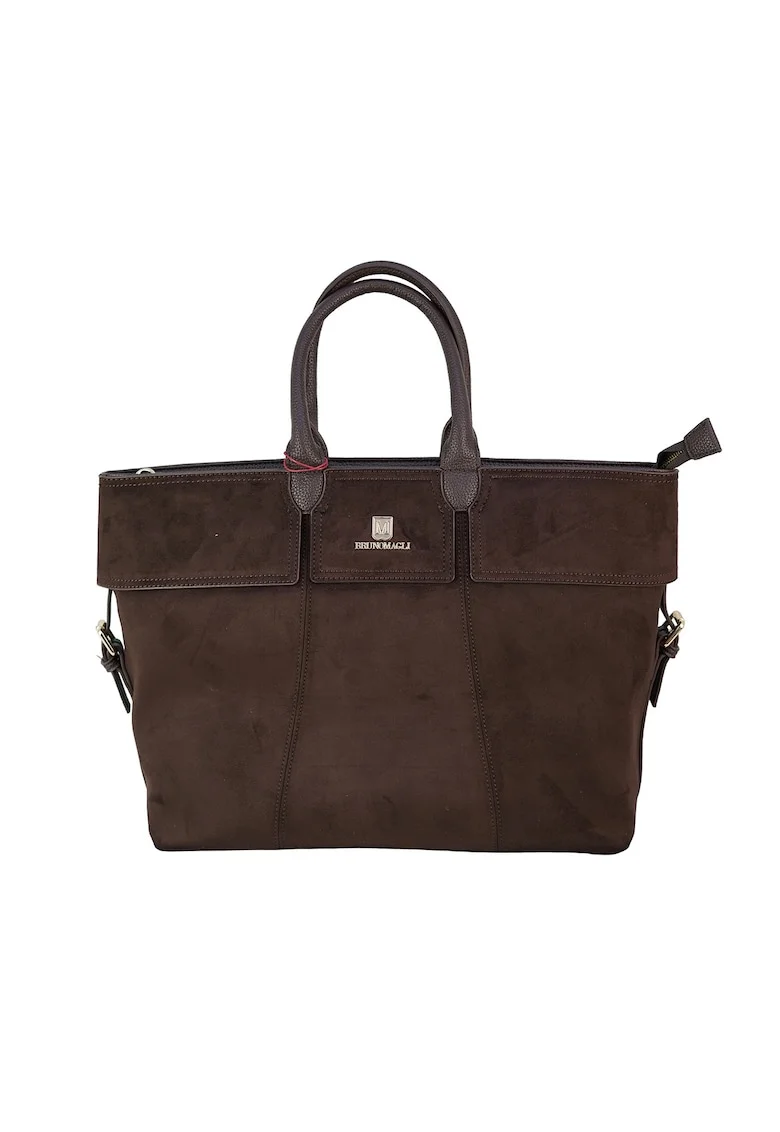 Geanta shopper Monica, Maro inchis