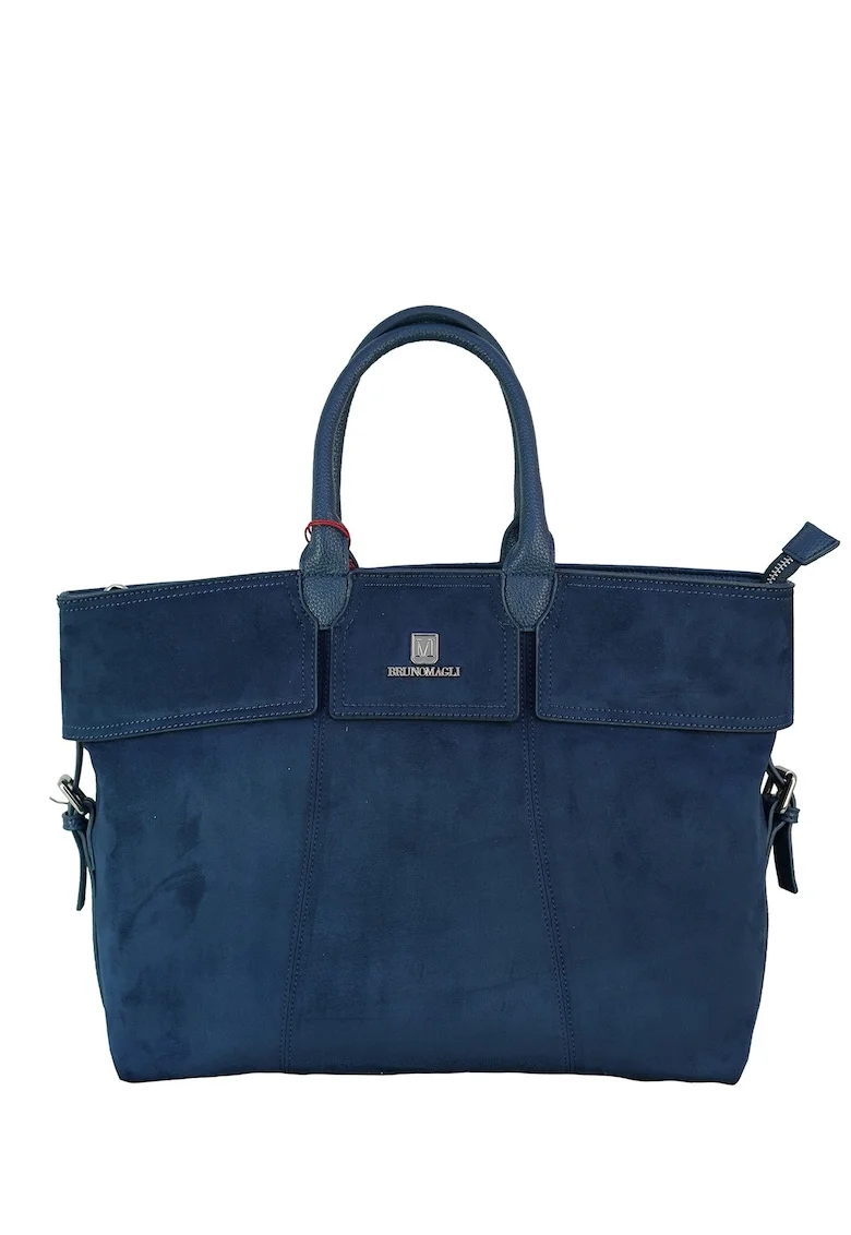 Geanta shopper Monica, Albastru