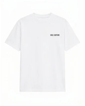 Tricou cu imprimeu logo Ebonite, Alb