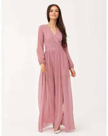 Rochie maxi cu maneca lunga Stella