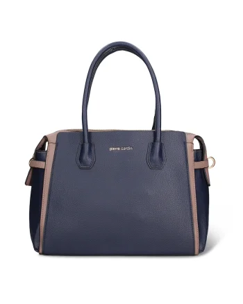 Geanta shopper Seraphina Nova, Maro taupe/Albastru