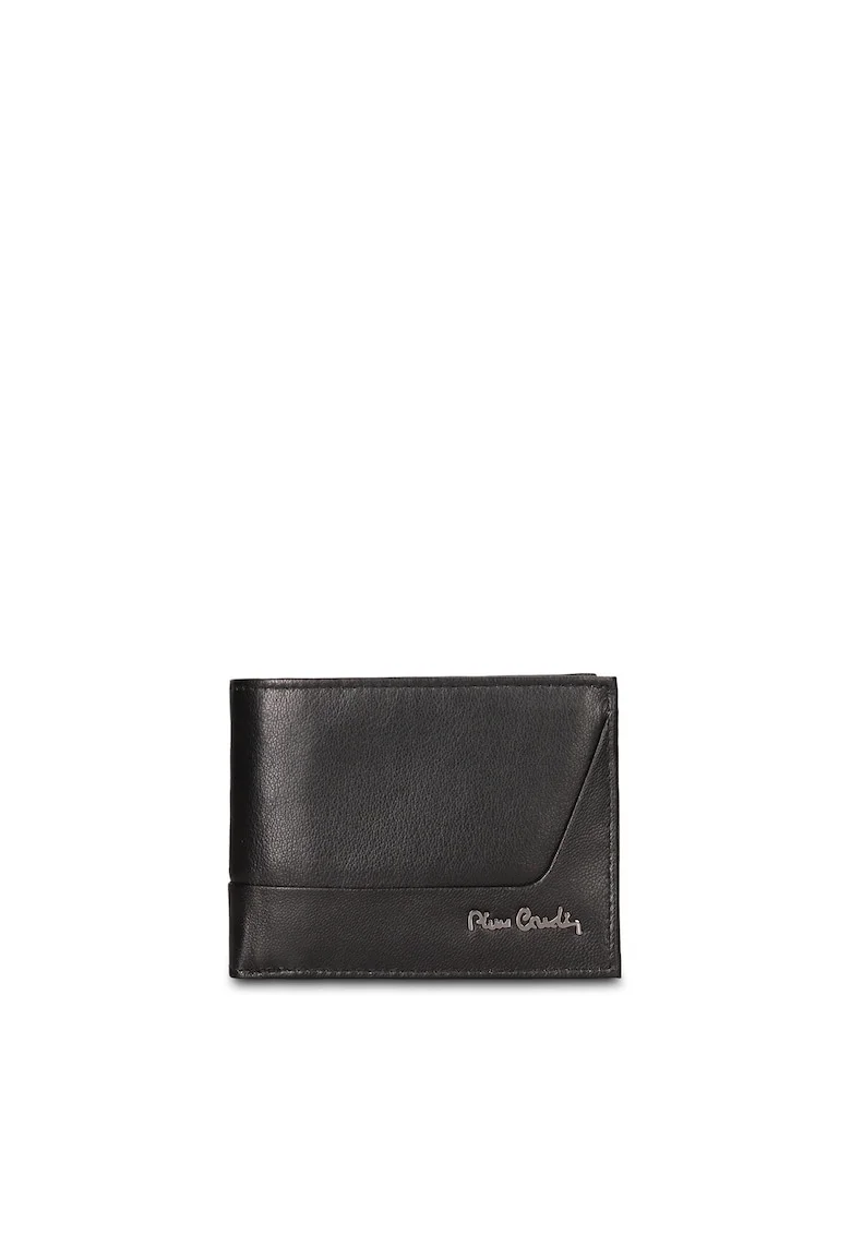 Portofel din piele Zenith Plus, Negru