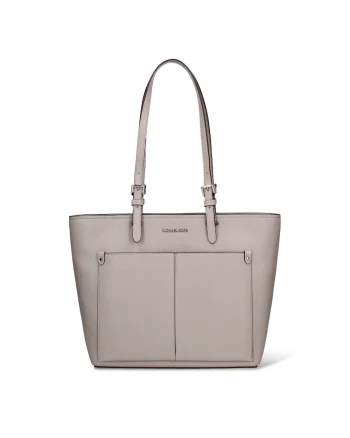 Geanta shopper din piele ecologica Emberlyn Elite, Gri