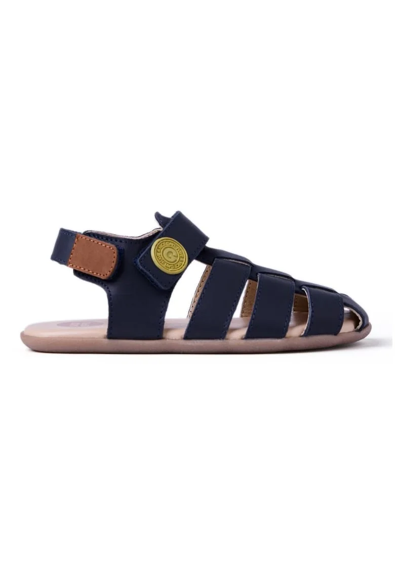 Sandale fisherman de piele Ault, Albastru