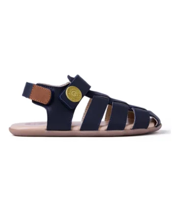Sandale fisherman de piele Ault, Albastru