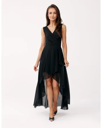 Rochie asimetrica Nelly fara maneci
