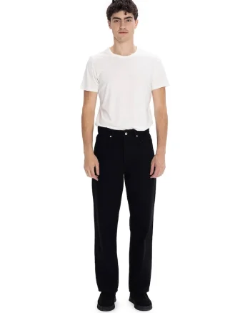 Blugi barbati,  Regular Fit, negru, 100% bumbac