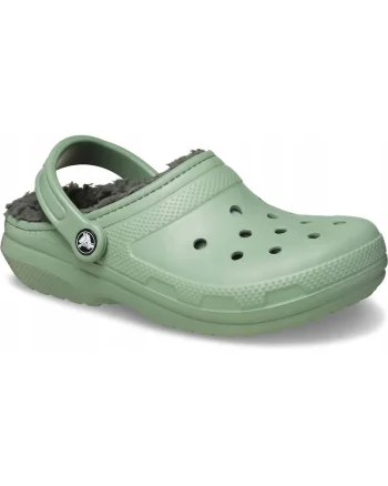 Saboti  Classic Lined Clog, verde moss/multi,