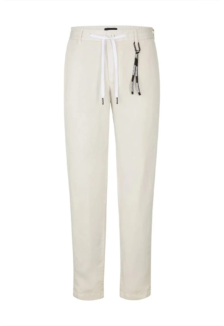 ,Pantaloni regular fit cu elastic în talie și buzunare laterale, Gri