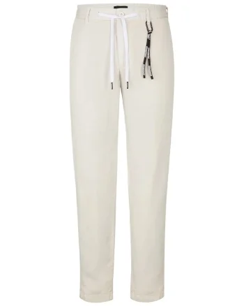 ,Pantaloni regular fit cu elastic în talie și buzunare laterale, Gri