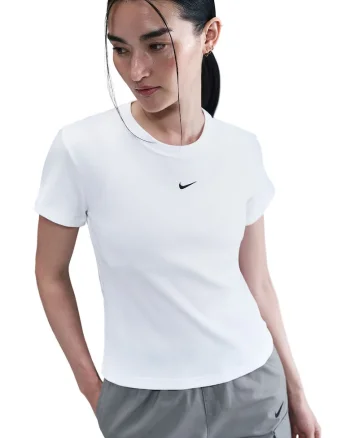 Tricou slim fit striat, Alb optic