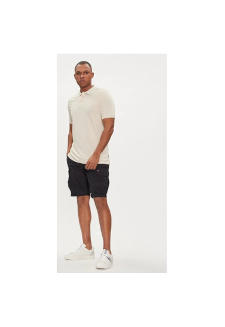 Pantaloni scurti barbati,  303755966, Bumbac, Negru, Negru
