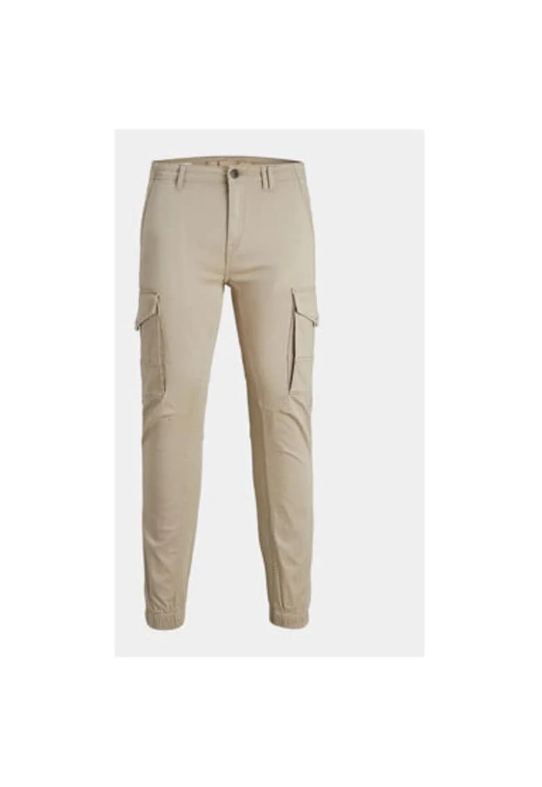 Pantaloni barbati,  303593957, Bumbac/Bumbac, Bej, Bej