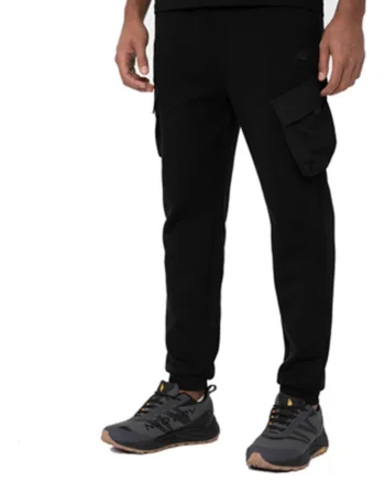 Pantaloni barbati  din bumbac, Negru