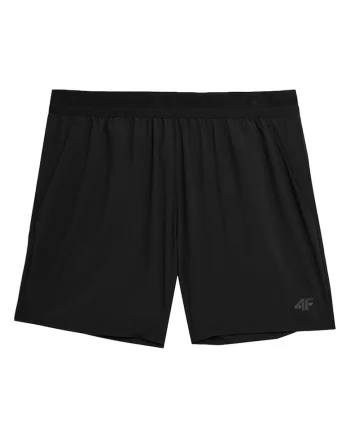 Pantaloni scurți bărbați  material poliester, Negru