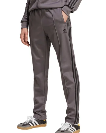 Pantaloni de trening cu croiala conica Classic, Negru/Gri inchis