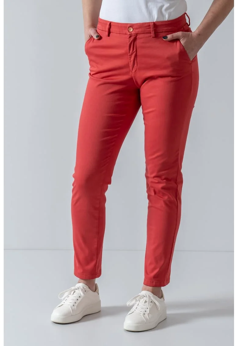 Pantaloni femei  Chiva 7500 Rosu, Rosu