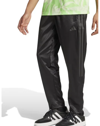 Pantaloni de trening cu logo si buzunare laterale, Gri antracit