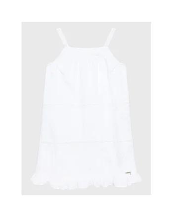 Rochie fete,  190522, Alb, Bumbac